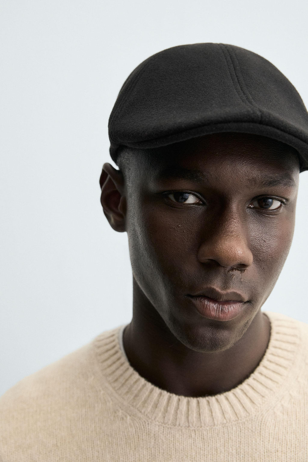 BOINA FRANELA / Negro - Zara фото 4