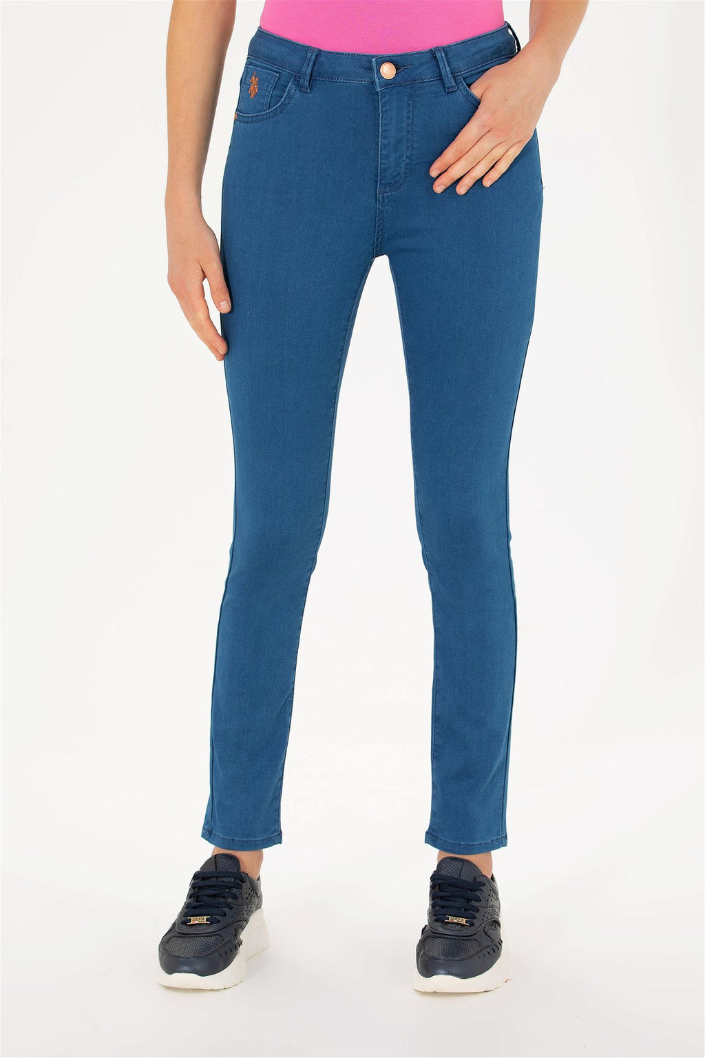 U. S. Polo Assn Женские синие джинсовые брюки - U.s. polo assn фото 9