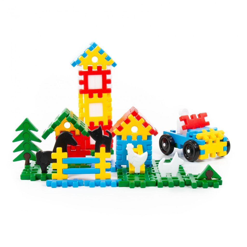 Конструктор Семья (120 элементов) (в мешке) - Полесье фото 6