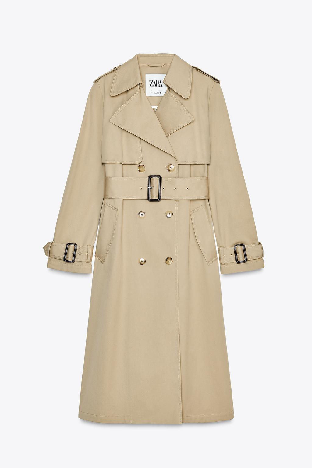 WATER-REPELLENT TRENCH COAT, ZW COLLECTION - Zara фото 5