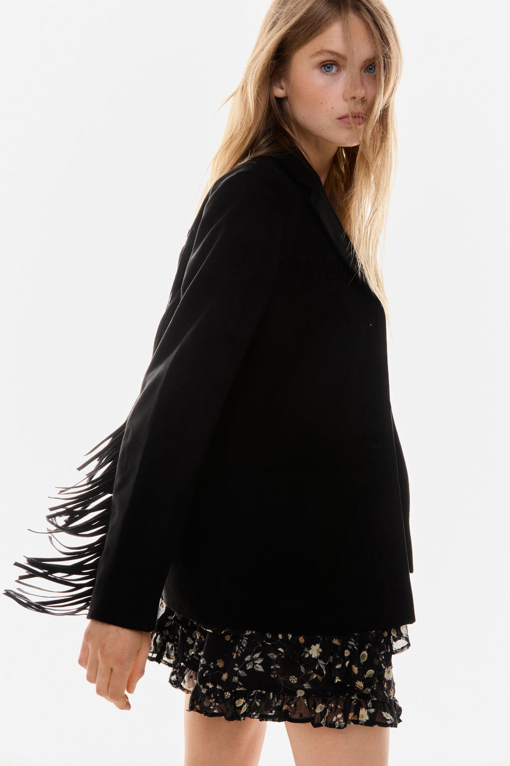 Blazer con flecos - H&m фото 4