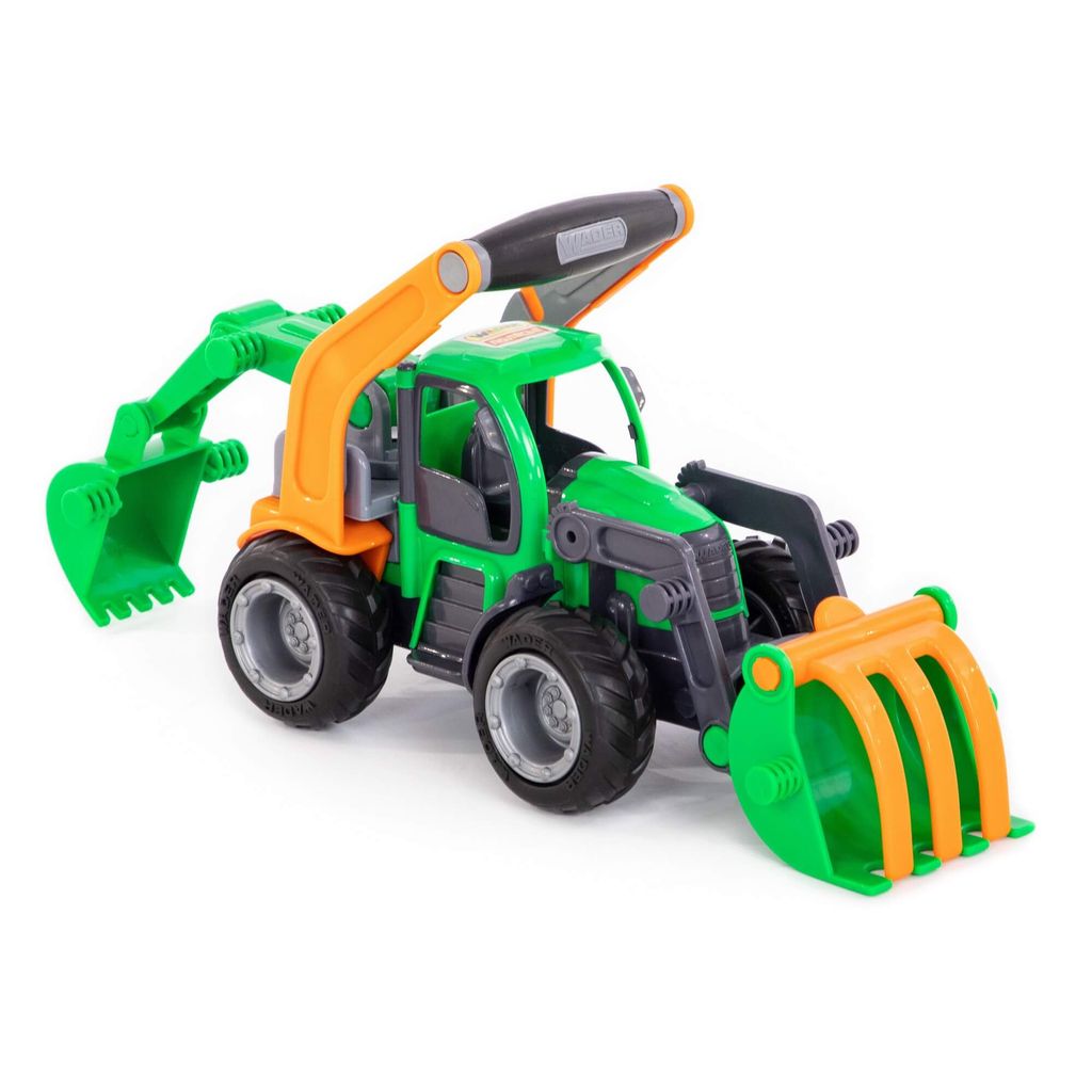 ГрипТрак, трактор-погрузчик с ковшом (в сеточке) - Полесье фото 9