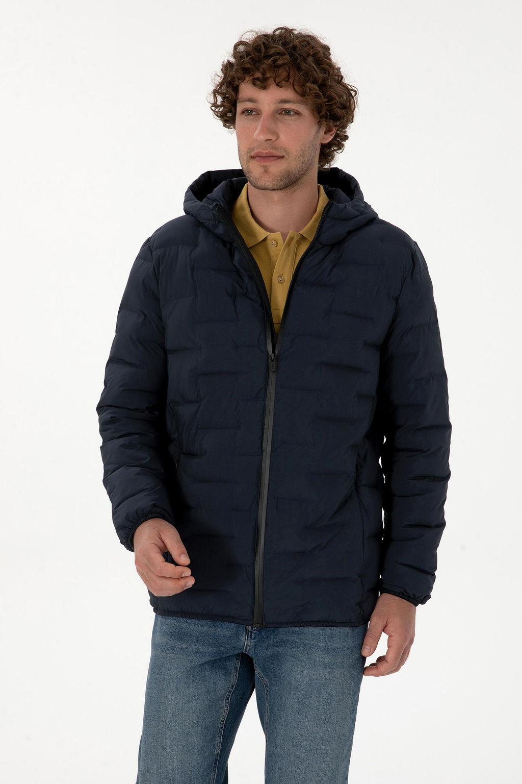 Erkek Lacivert Mont - U.s. polo assn фото 3