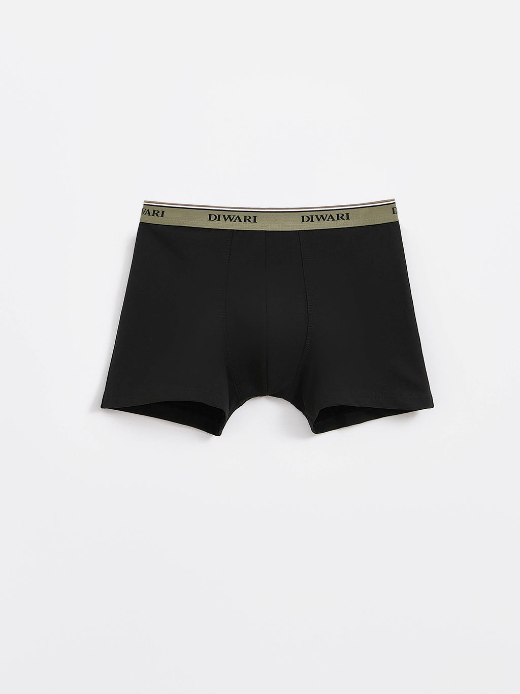 DIWARI PREMIUM MSH 1568 Трусы мужские (бандероль) black-khaki strip - Conte elegant фото 4