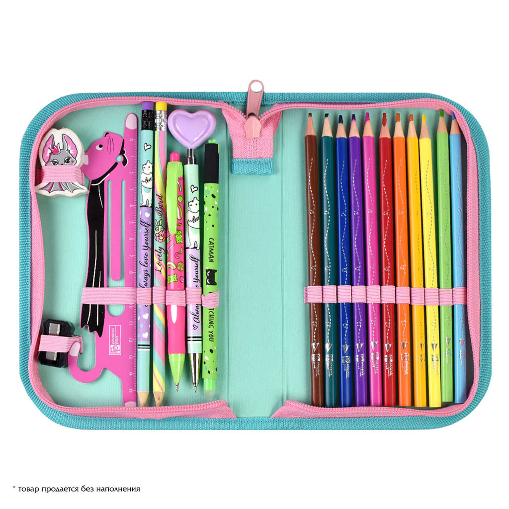 Пенал школьный Феникс+, арт.62025/ 24 ВЛЮБЛЕННЫЙ КРОЛИК  фото 5