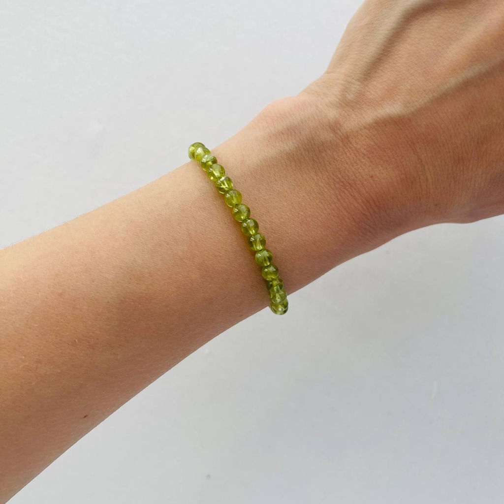 Браслет из Хризолита (Перидот) 18,5 см +