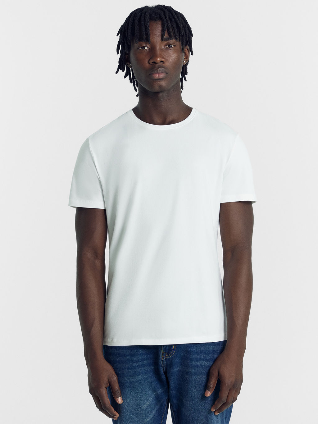 ФУТБОЛКА МУЖСКАЯ белый 111774 - Mark formelle фото 2