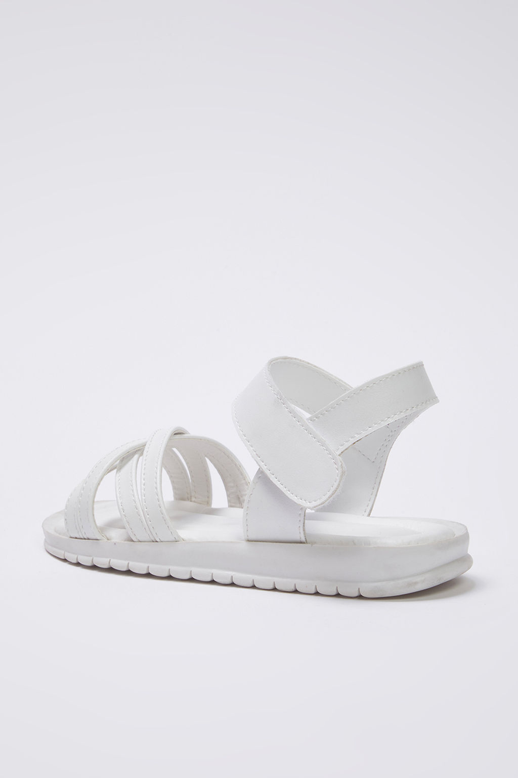 Trendyol Shoes Beyaz Toka Detayl? Buyuk/Kucuk K?z Cocuk Kids Sandalet TAKSS25SD00040 - Trendyolmilla фото 3