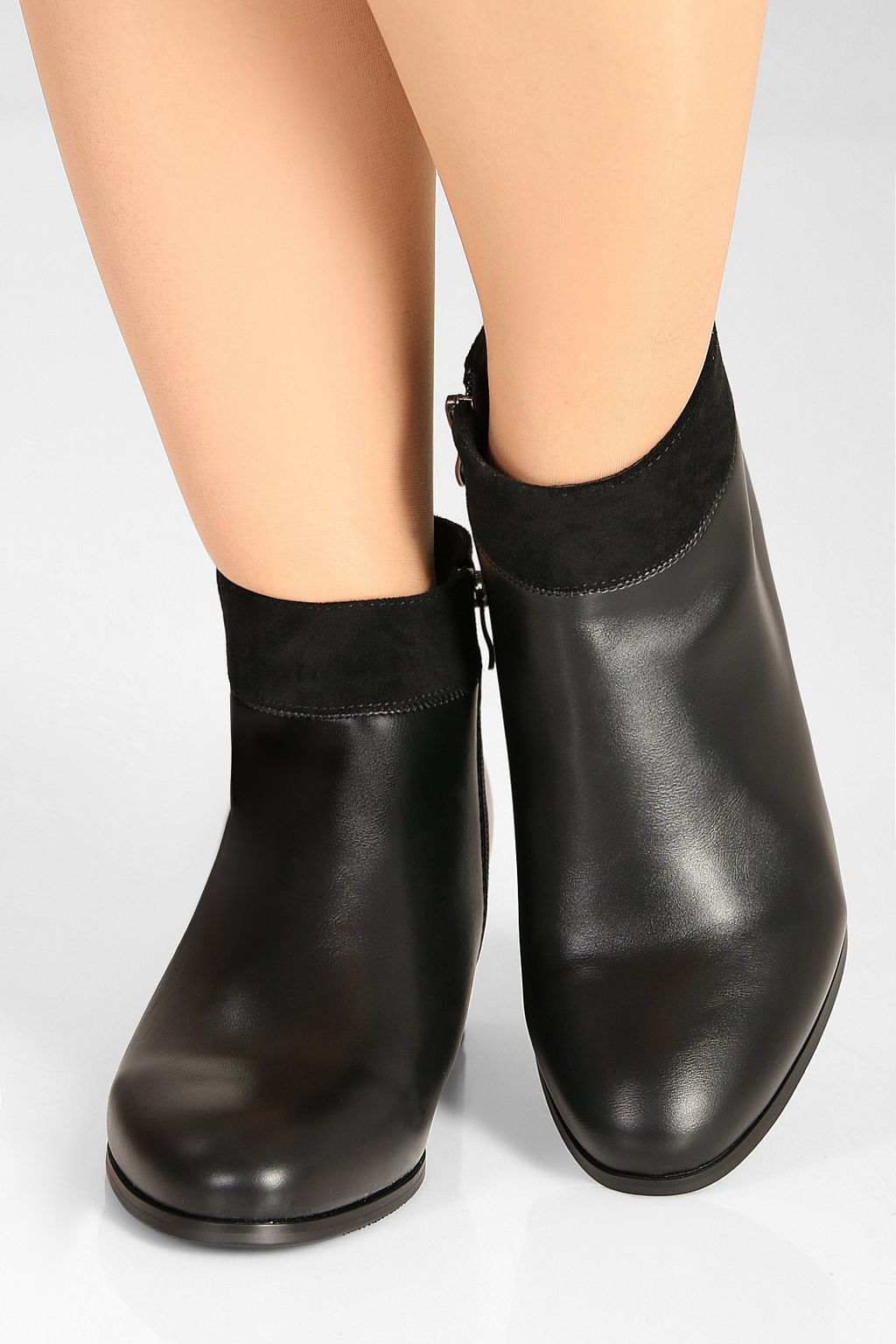 Ботинки женские черные удобные