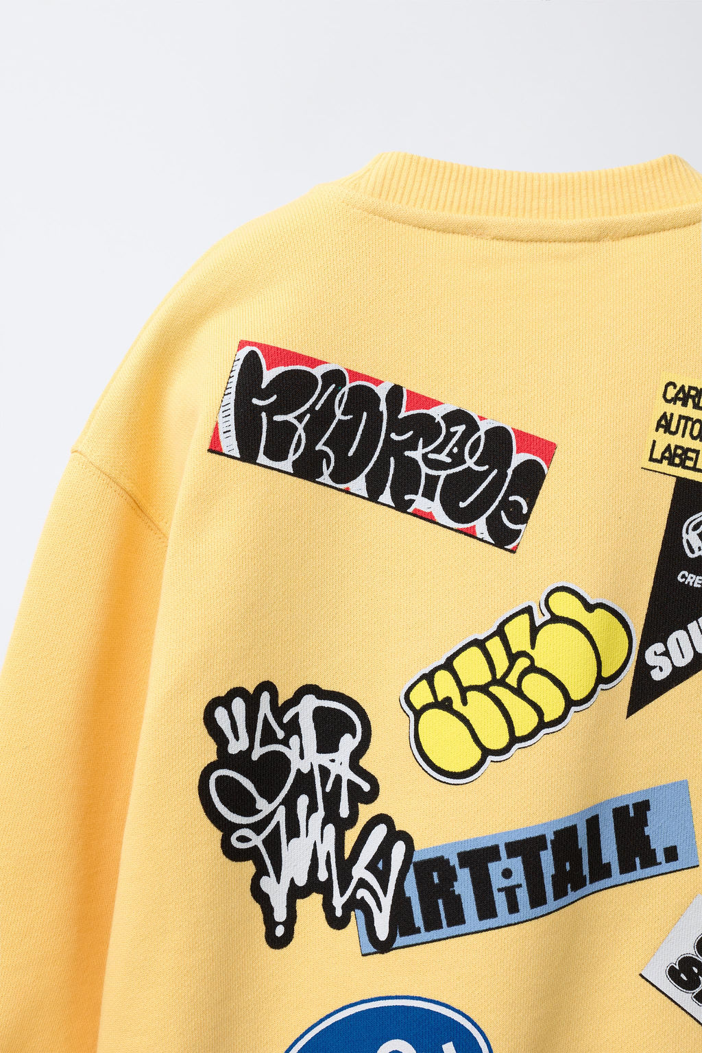 GRAFFITI PRINT SWEATSHIRT - Zara фото 3
