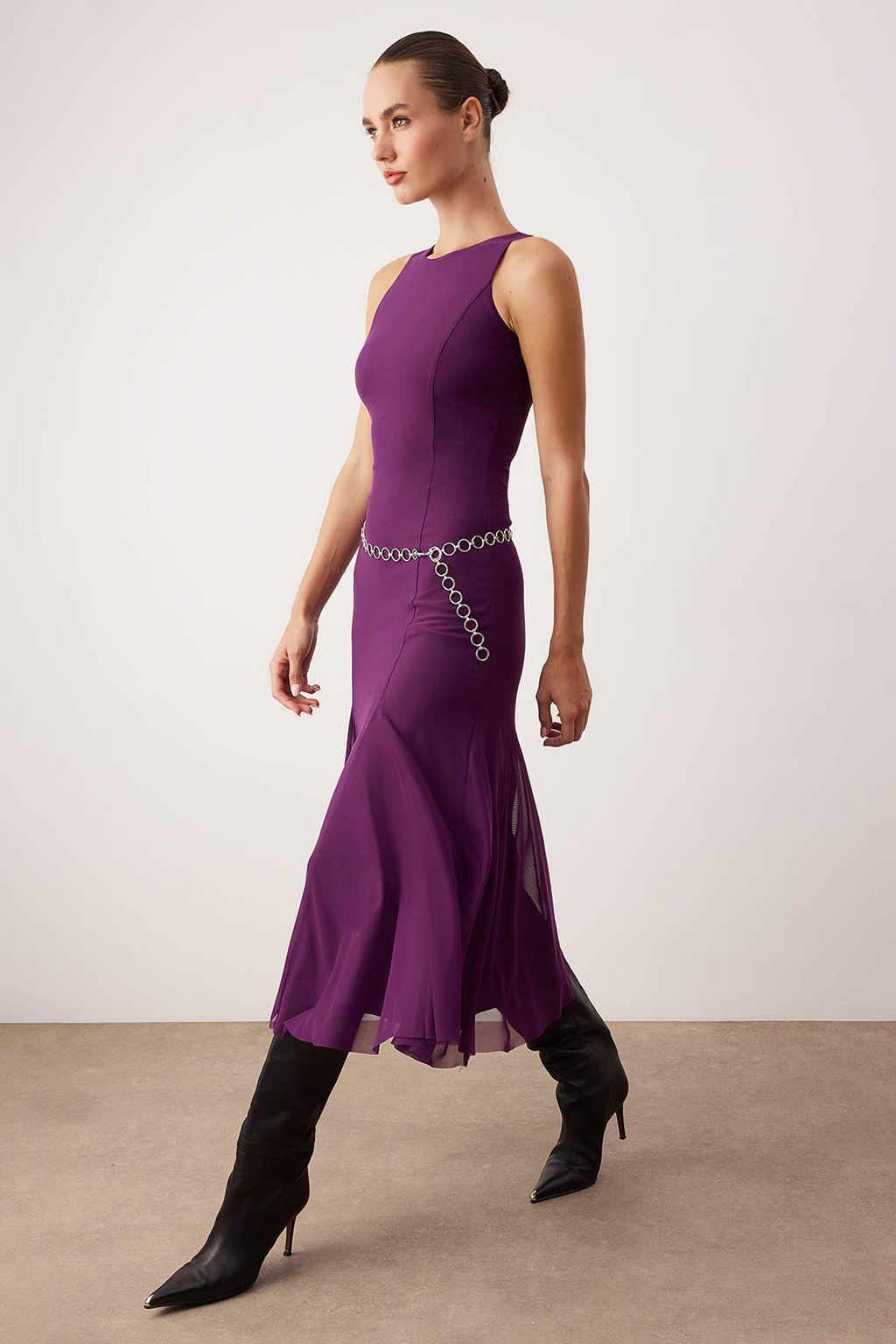 Murdum Vucuda Oturan Astarl? Orme Tul Maxi Abiye Gece Mezuniyet Elbisesi TPRAW26EL00107 - Trendyolmilla фото 2