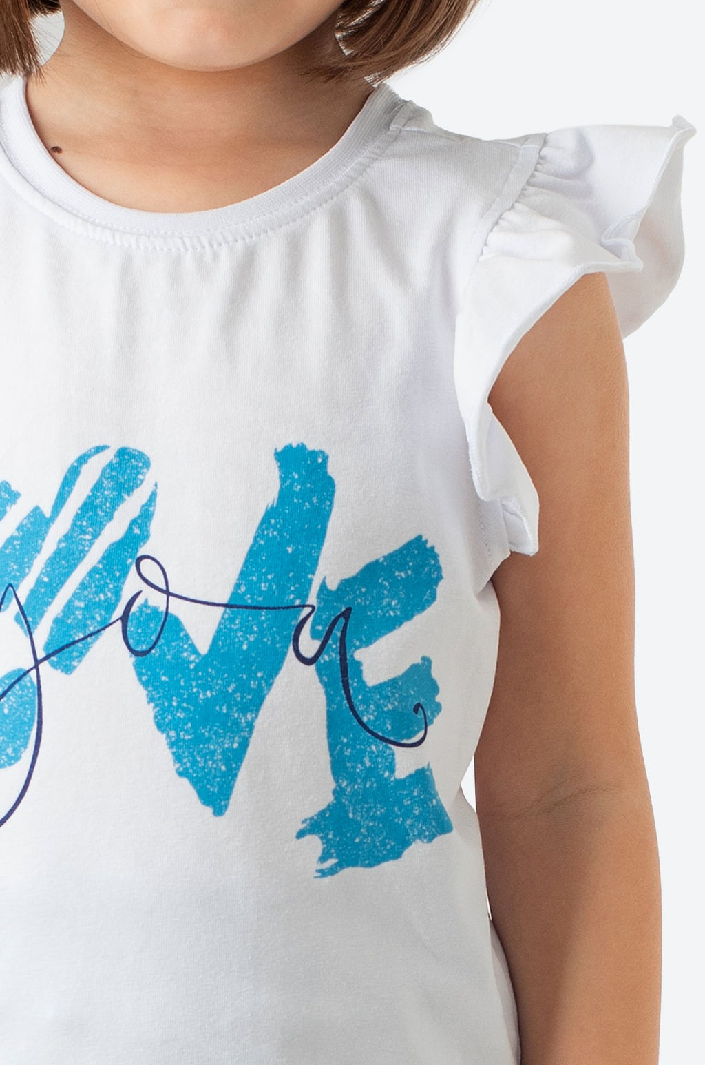 Летний хлопковый костюм с лайкрой для девочки Bonito  фото 19