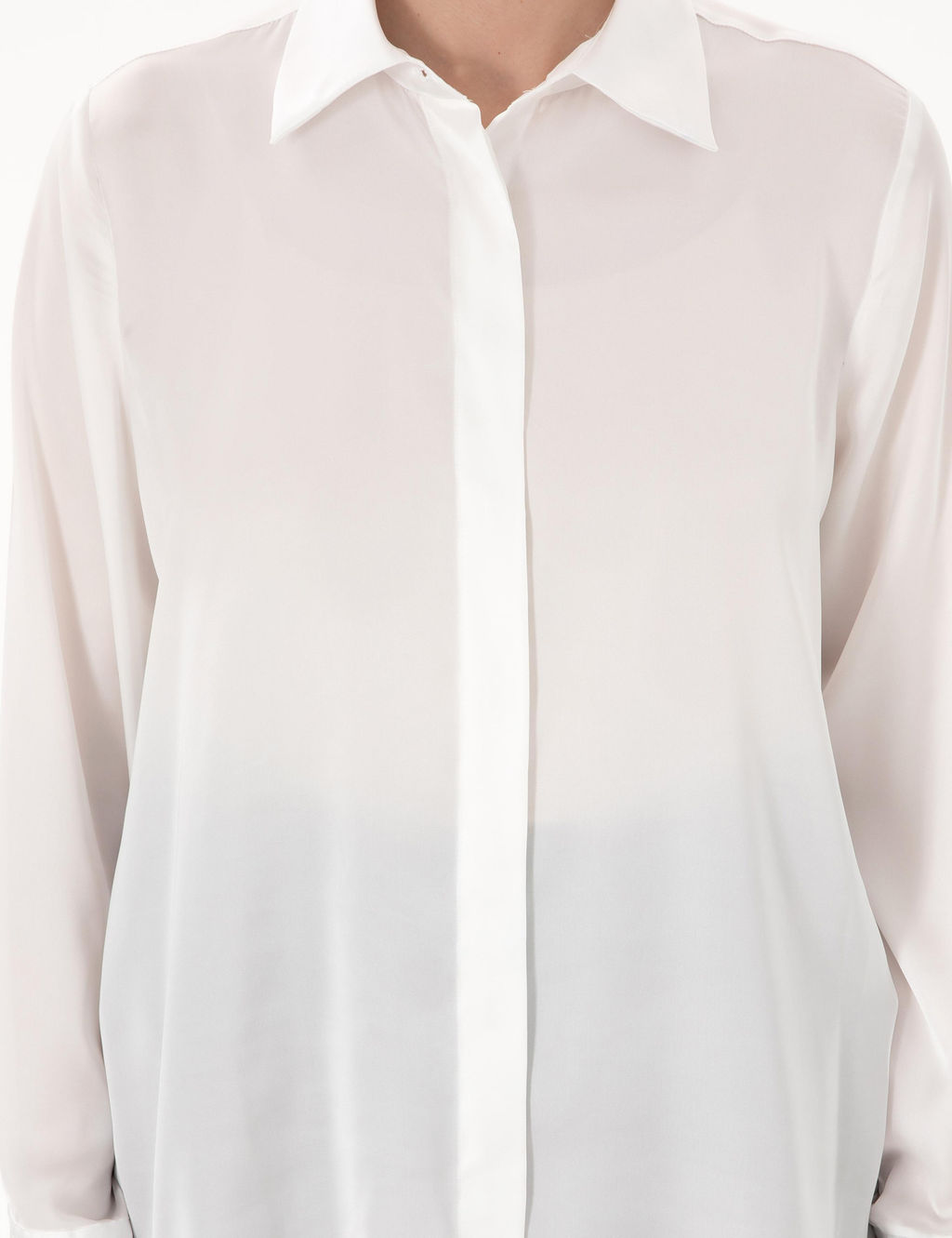 Ekru Comfort Fit Uzun Kollu G_mlek - Pierre cardin фото 6
