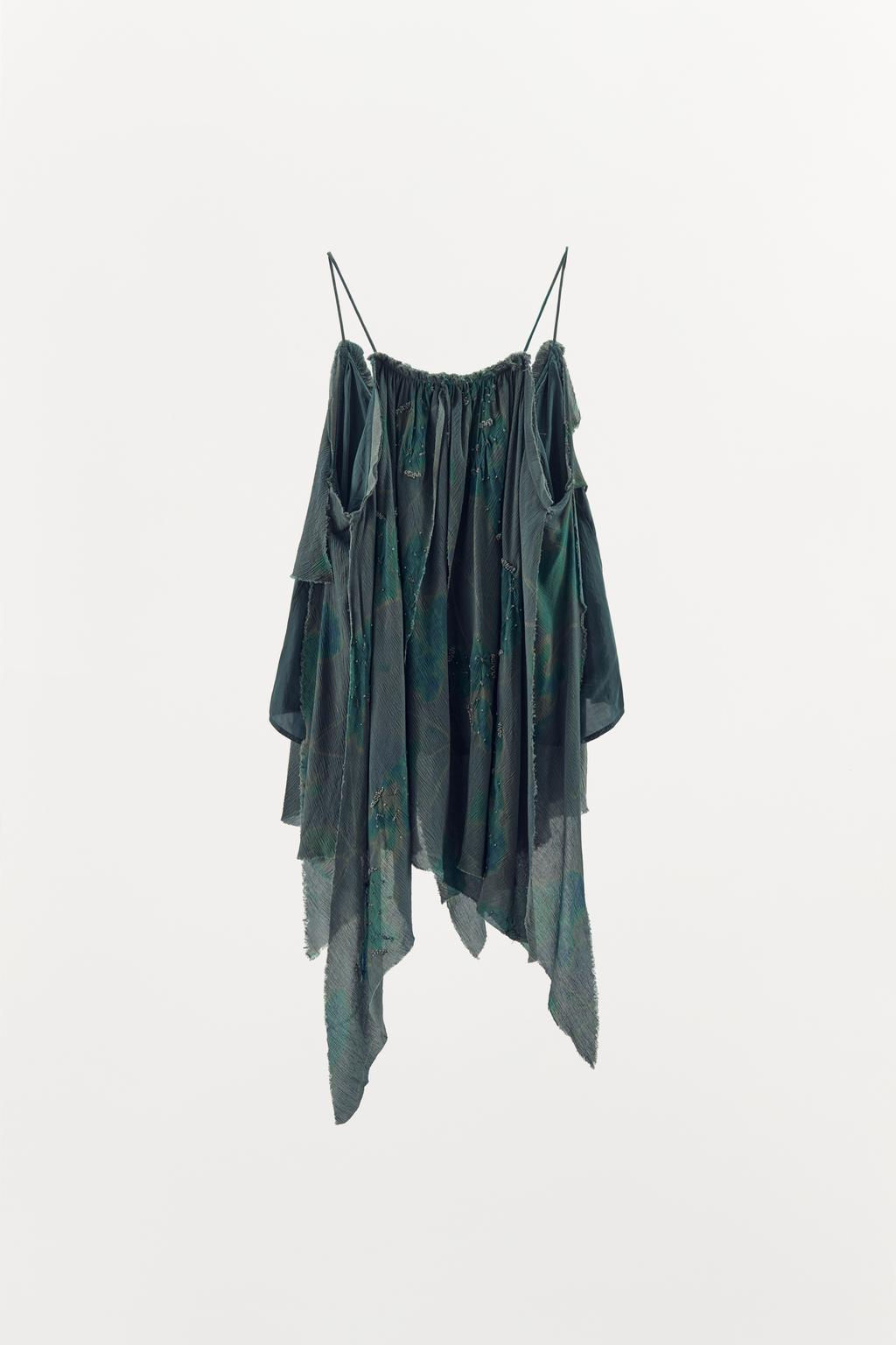 COMBINED BEADED TOP - Zara фото 6