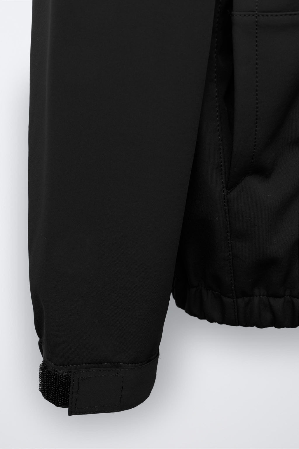 WATER-REPELLENT HOODED LINED TECHNICAL JACKET - Zara фото 6