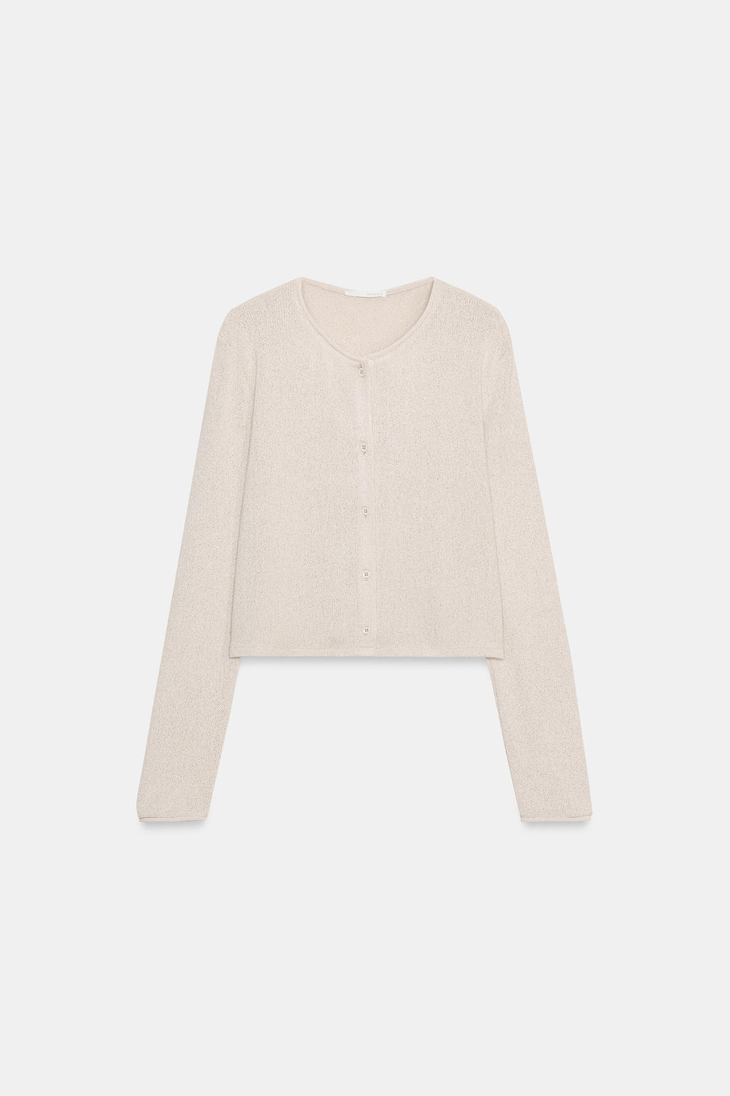 CHAQUETA BOTONES MANGA LARGA / Beige - Zara фото 8