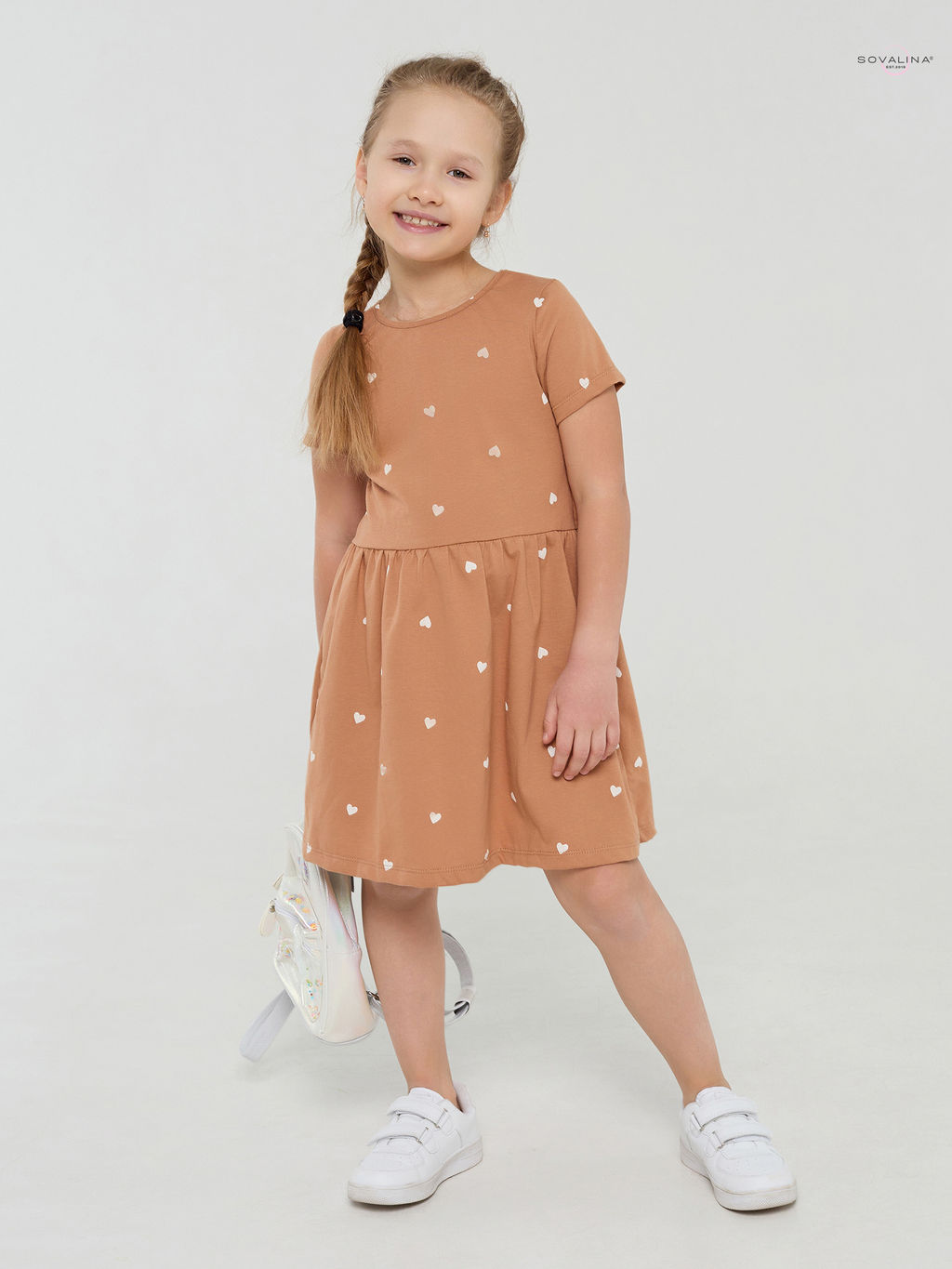 Платье Лето сердца на песочном - Sovalina фото 8