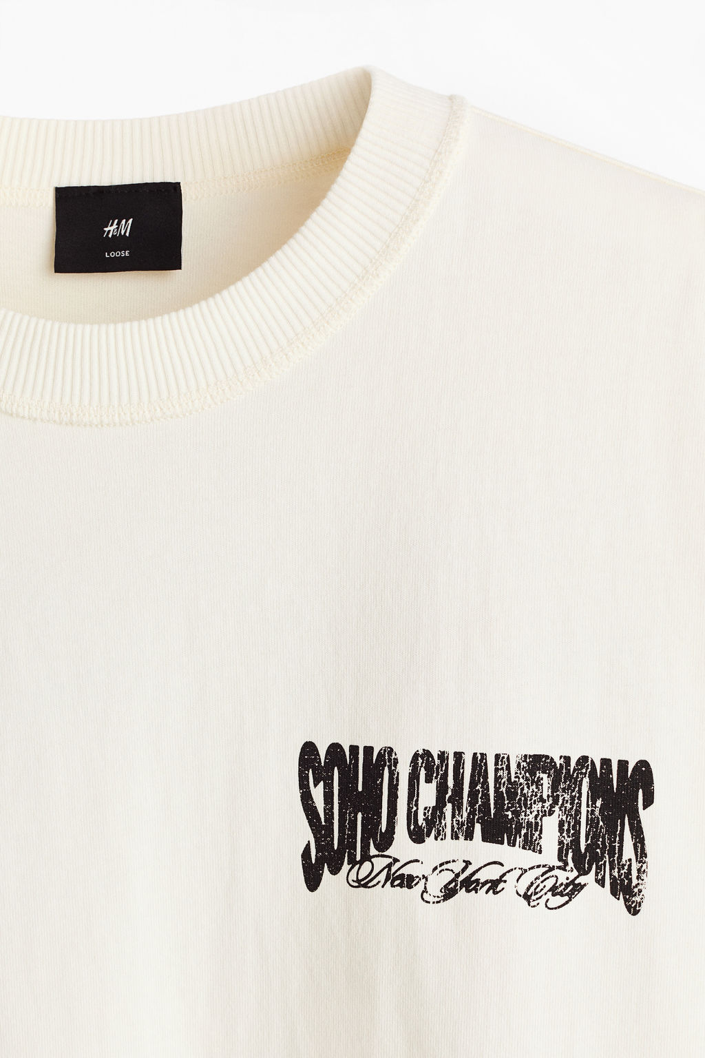 Camiseta con motivo estampado Loose Fit - H&m фото 9