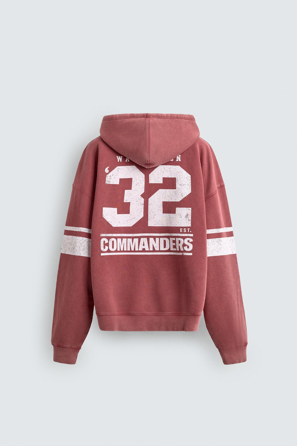 NFL WASHINGTON COMMANDERS HOODIE - Zara фото 8