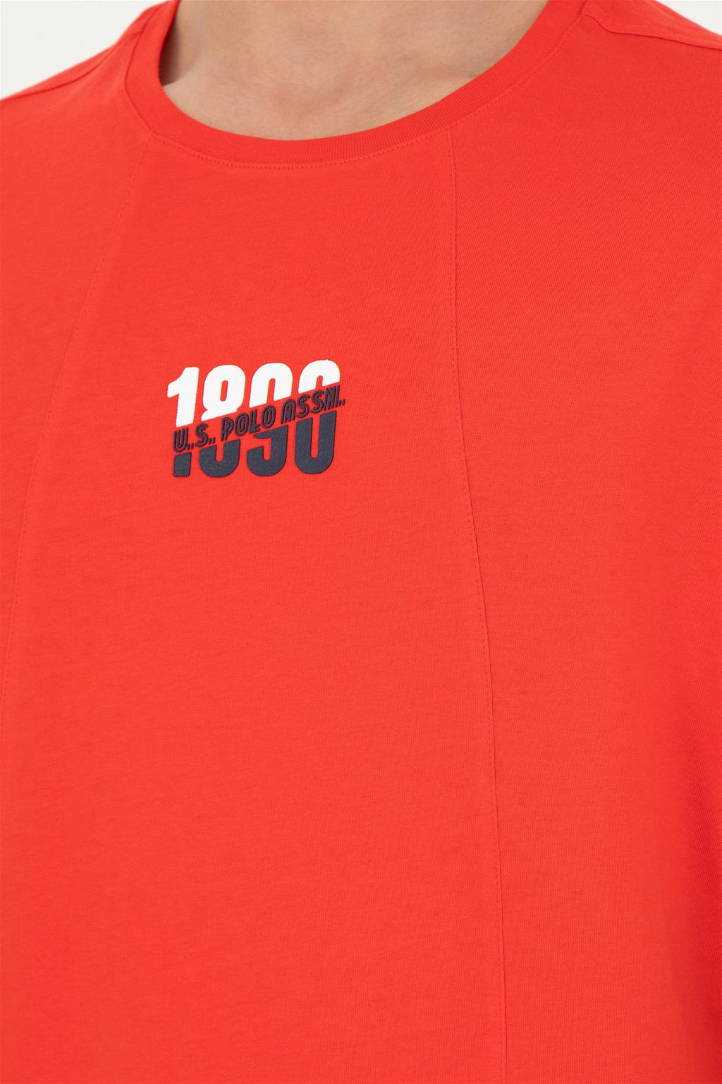 Мужская красная футболка - U.s. polo assn фото 7