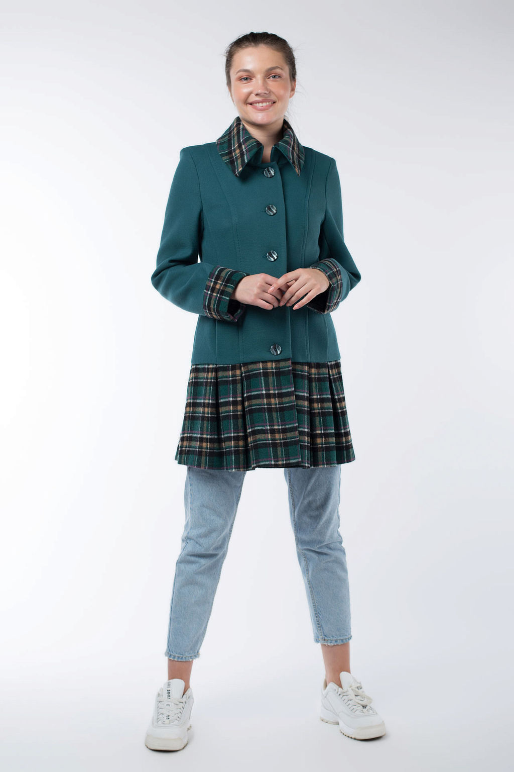 01-06145 Пальто женское демисезонное - El podio фото 2