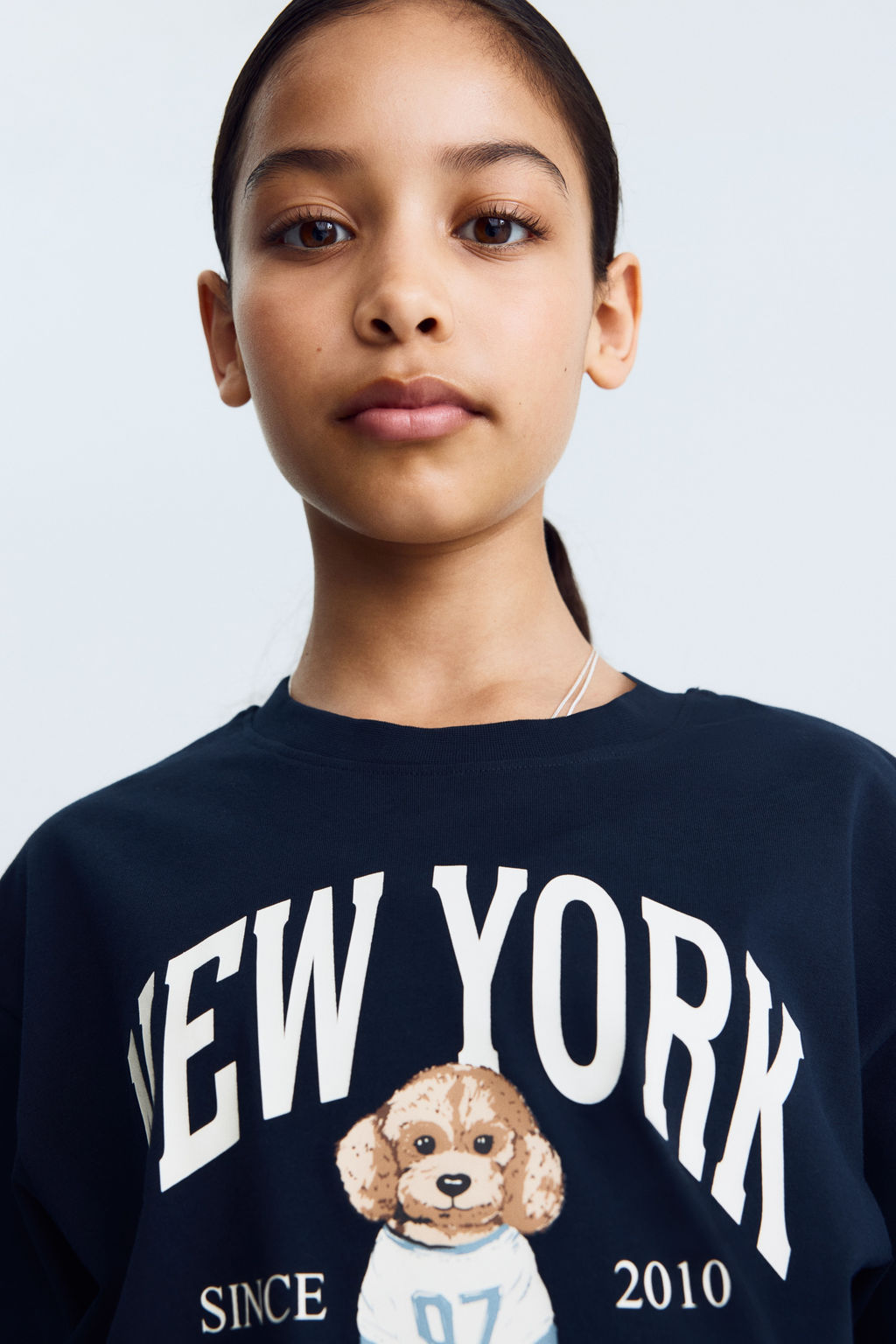 Camiseta estampada de algod?n - H&m фото 8