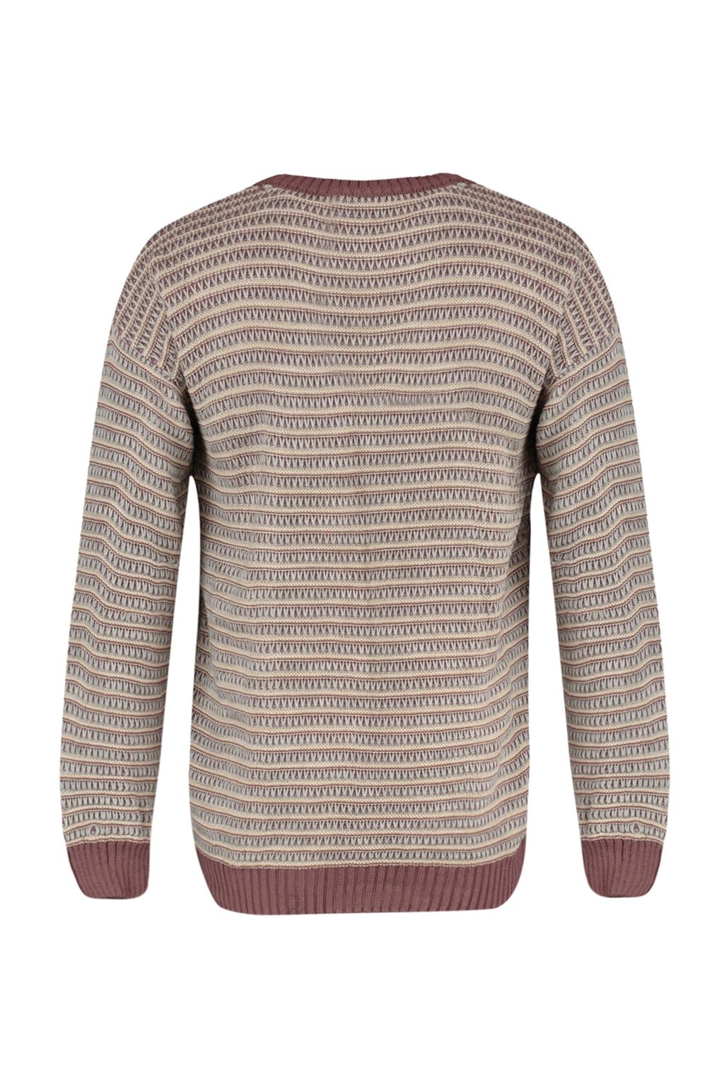 Trendyolmilla Man Camel Regular Bisiklet Yaka Jakarl? Kazak TMNAW22KZ0658  фото 15