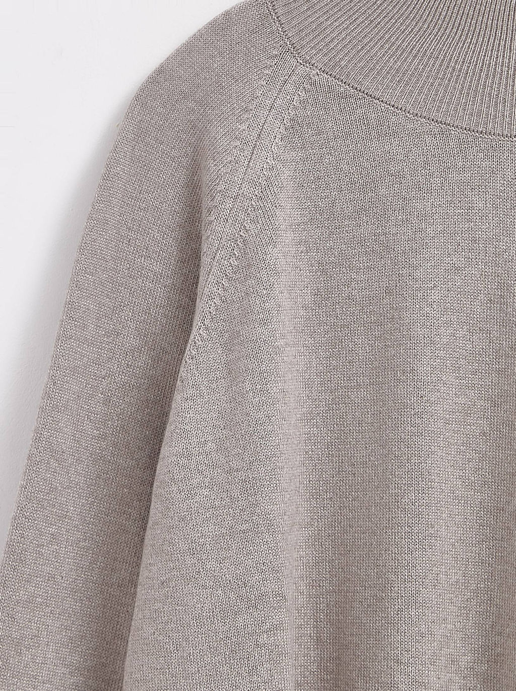 CONTE Джемпер прямого кроя из пряжи с хлопком и модалом LDK 206 light beige