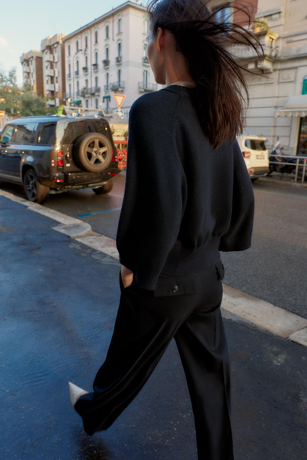 KNIT JUMPER WITH WIDE SLEEVES - Zara фото 5