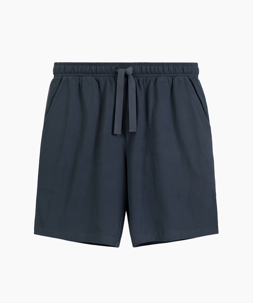 ATLANTIC NMB-039 Пижамные шорты мужские Plain Shorts сине-зеленый  фото 2