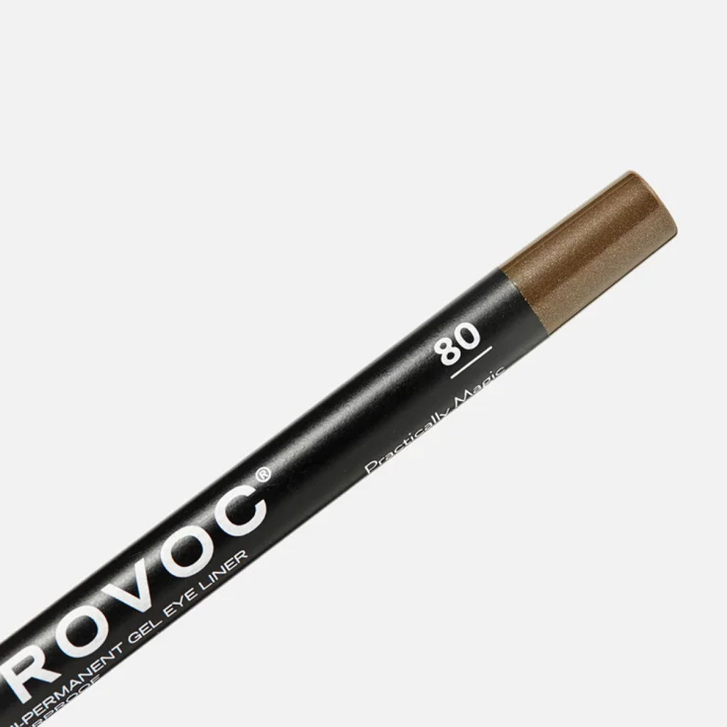 Provoc Гелевый карандаш-подводка для глаз водостойкий / Semi Permanent Gel Eye Liner №80 Practically Magic