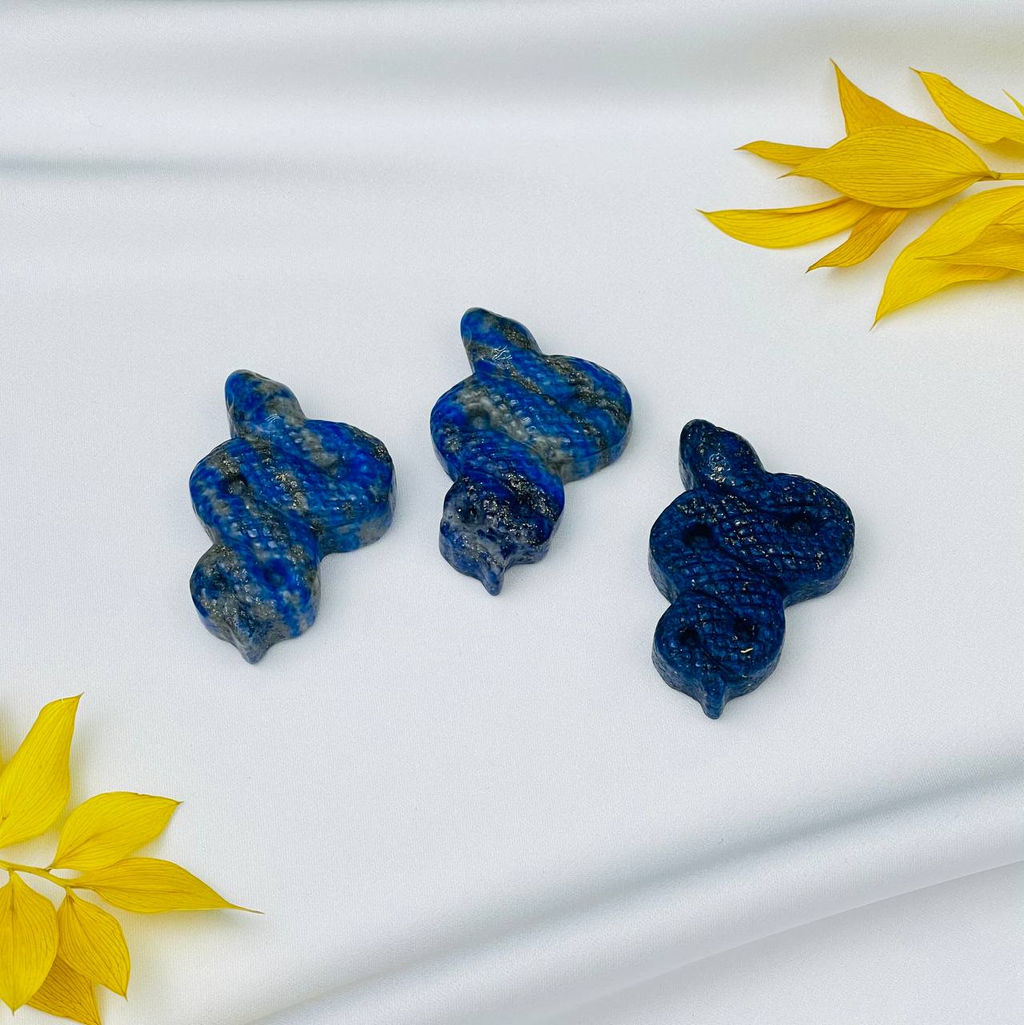 Фигурка "Змея" из Лазурита