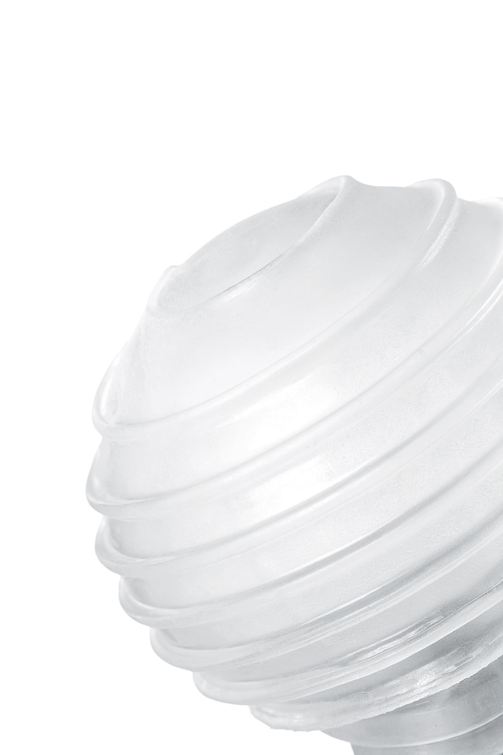 Мастурбатор нереалистичный Eromantica LOLO waves, TPE, прозрачный, 7 см  фото 6