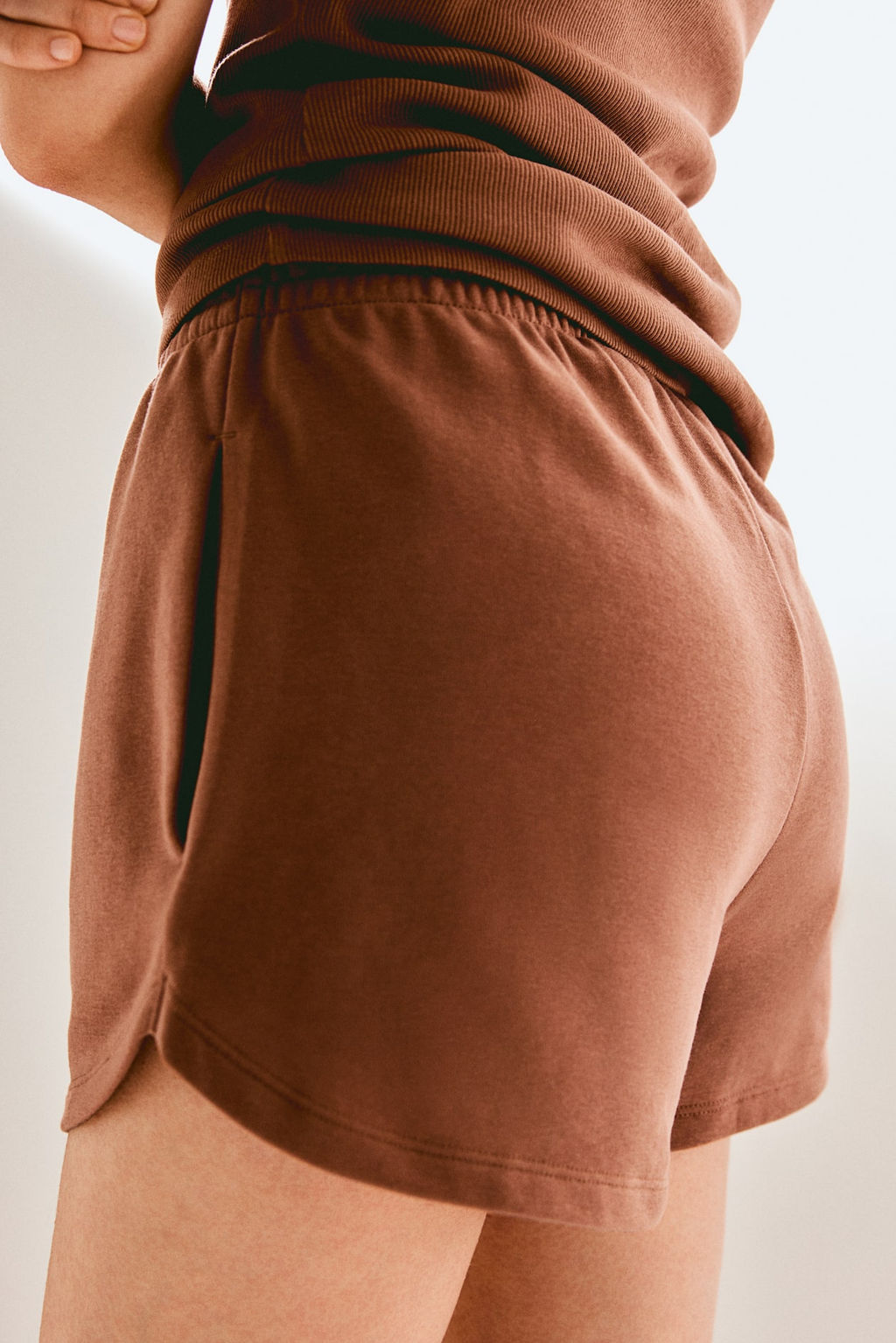Pantalon corto en sudadera - H&m фото 4
