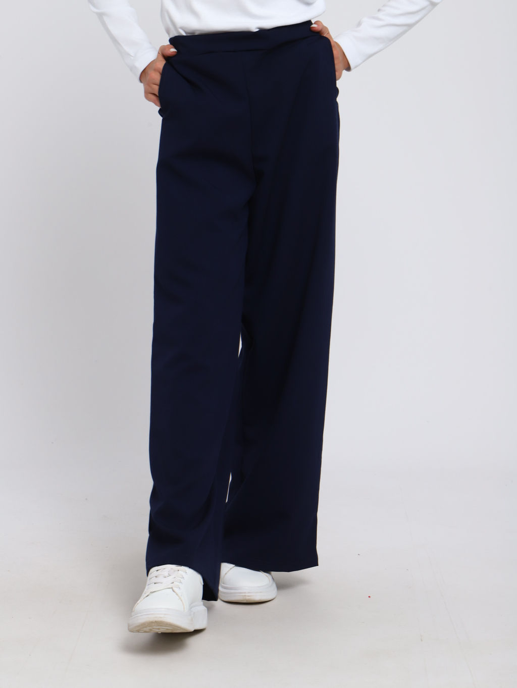 Брюки Алиса темно-синий - Ладошки фото 10