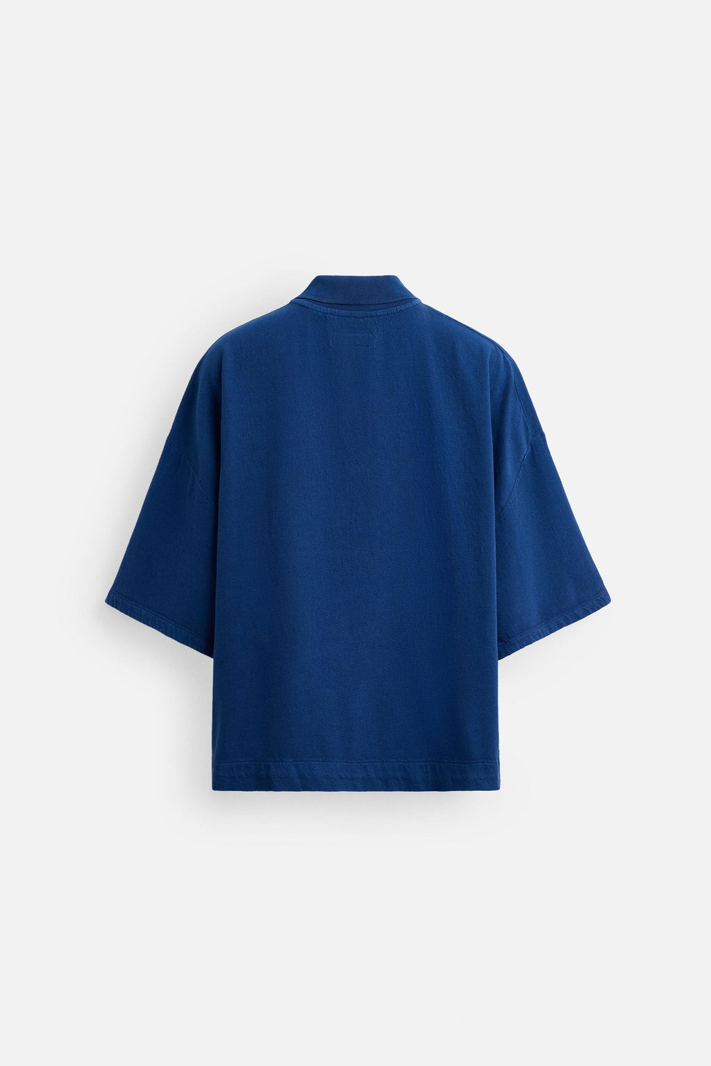 EMBROIDERED TEXT POLO SHIRT - Zara фото 8