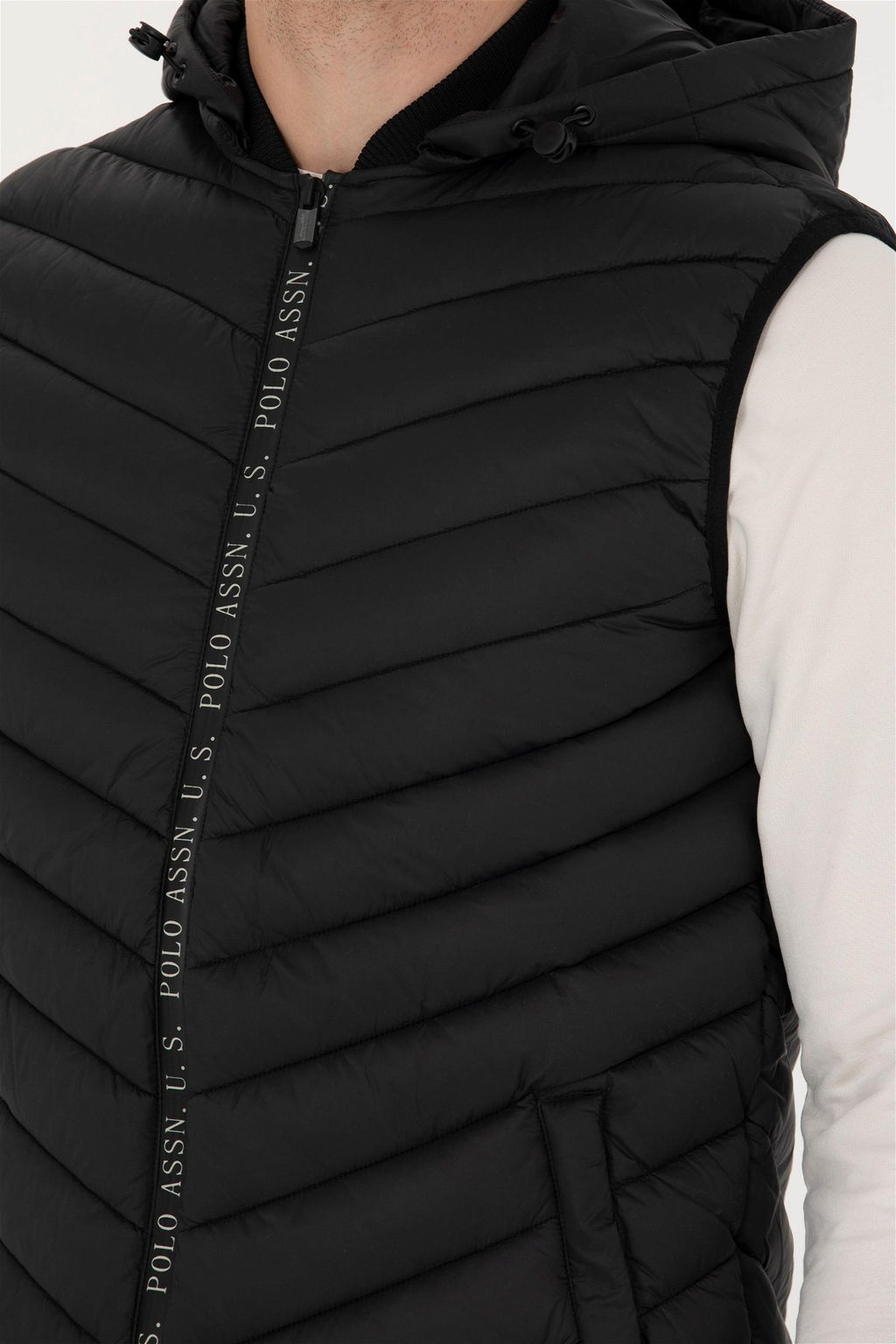 Мужской черный жилет Неожиданная скидка в корзине - U.s. polo assn фото 7