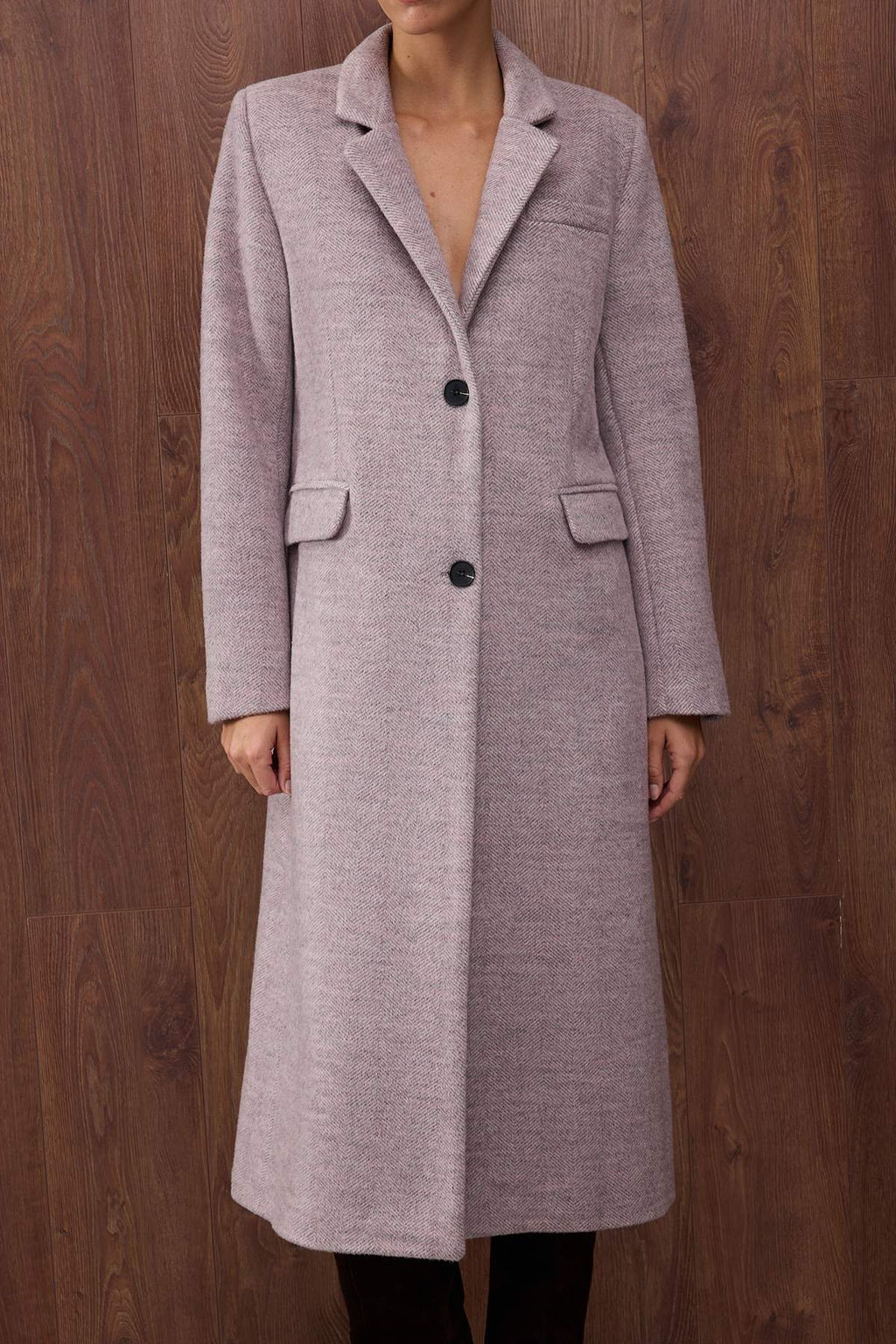 Lila Bal?ks?rt? Fitted Mono Kapama Uzun Kase Kaban TWOAW26KB00047 - Trendyolmilla фото 6