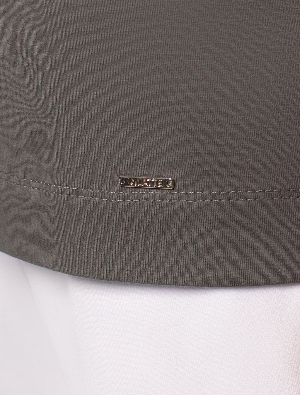 Футболка из премиального хлопка с авторским принтом - Vilatte фото 2