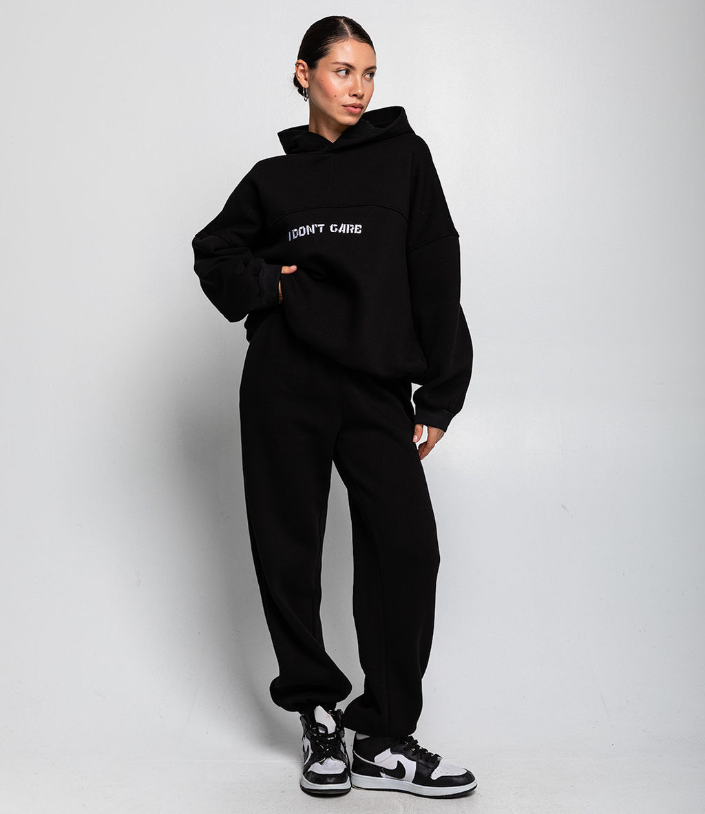 Спортивный костюм #БШ2889, чёрный