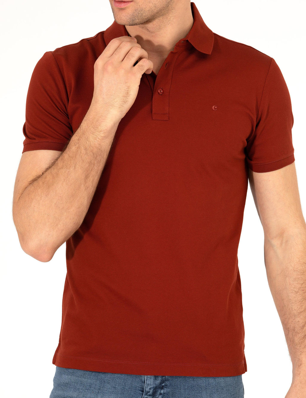 Базовая футболка Tile Slim Fit - Cacharel фото 7