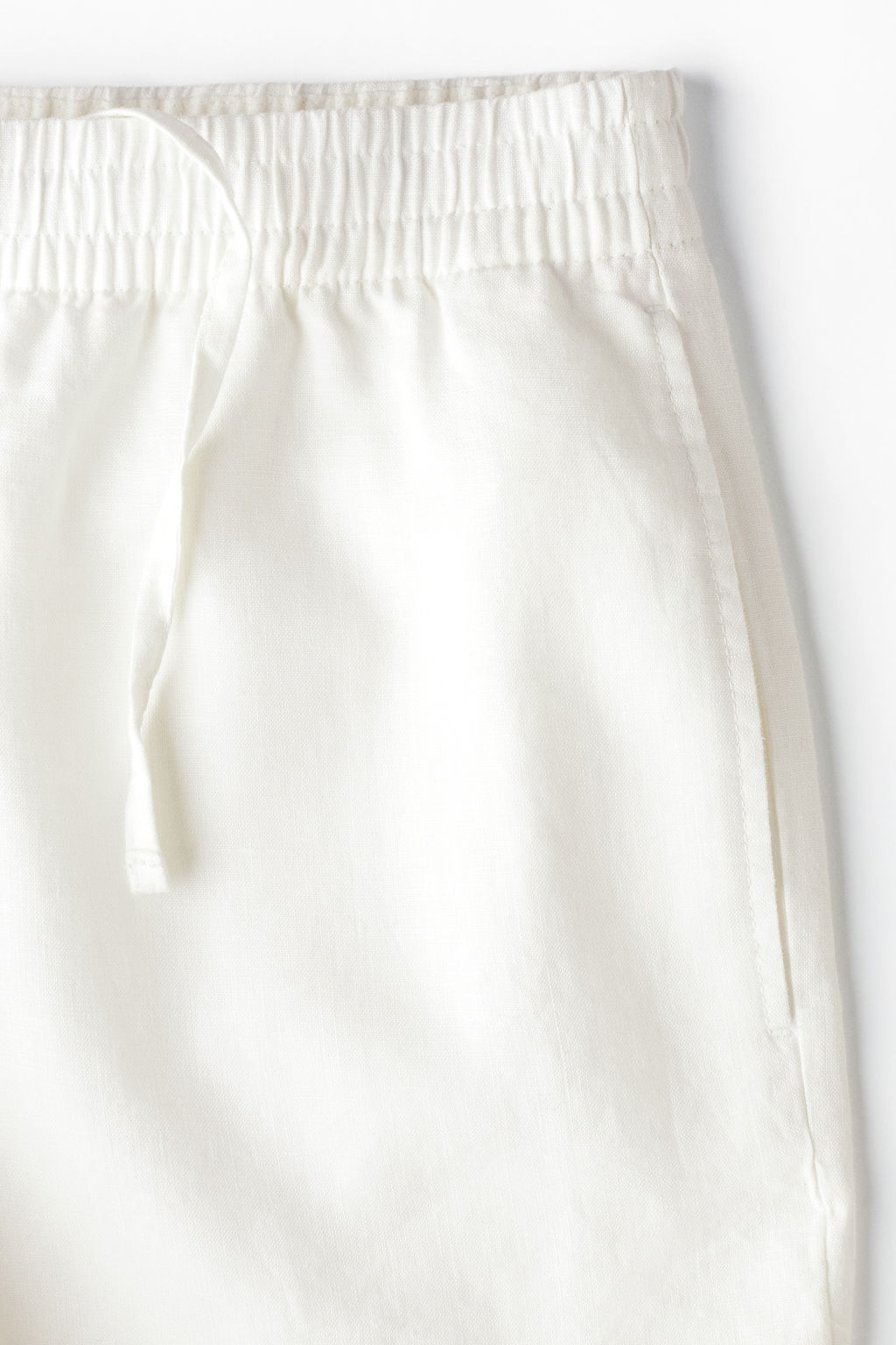 Pantal?n corto de lino Relaxed Fit - H&m фото 6