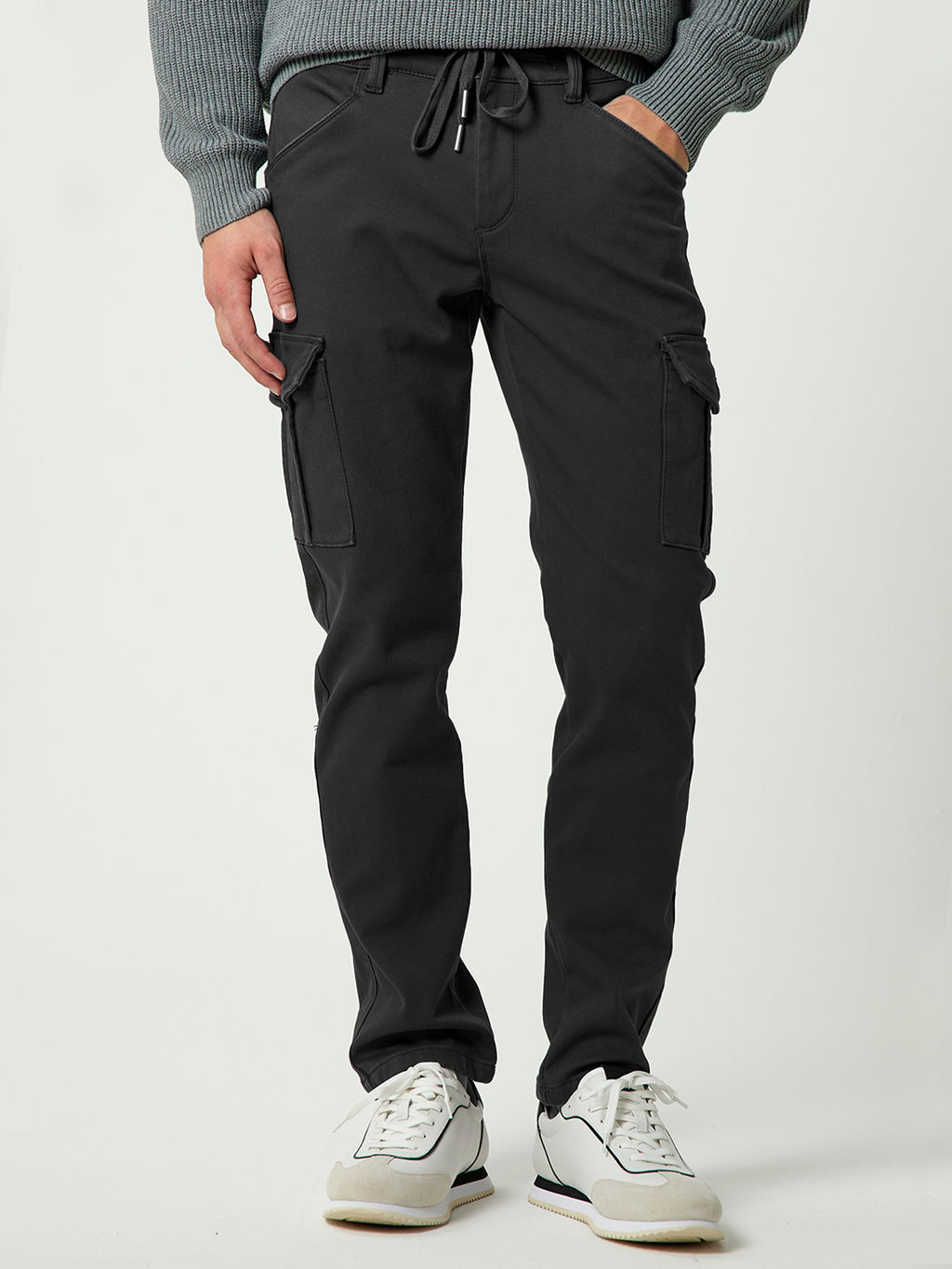 Мужские джинсы Карго утеплённые - Mossmore фото 63