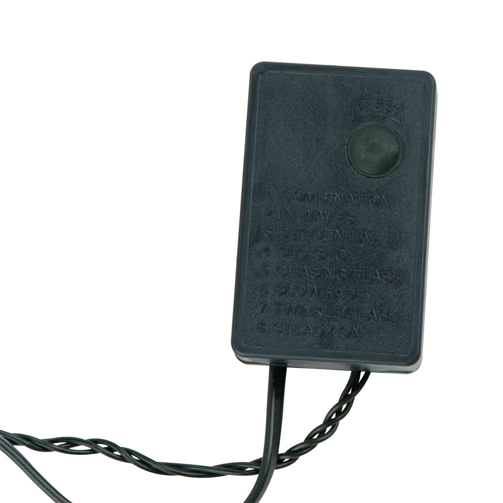 ULD-S2000-200/DGA AMBER IP20 Гирлянда светодиодная, 20м. 200 светодиодов. Янтарный свет. Провод зеленый. ТМ Uniel - Volpe фото 6