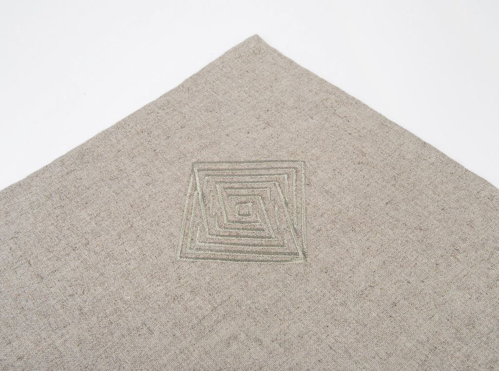 24С18-ШР/в/у. 42*42 Салфетка "Ромб-1" цв. 330 рис. 155