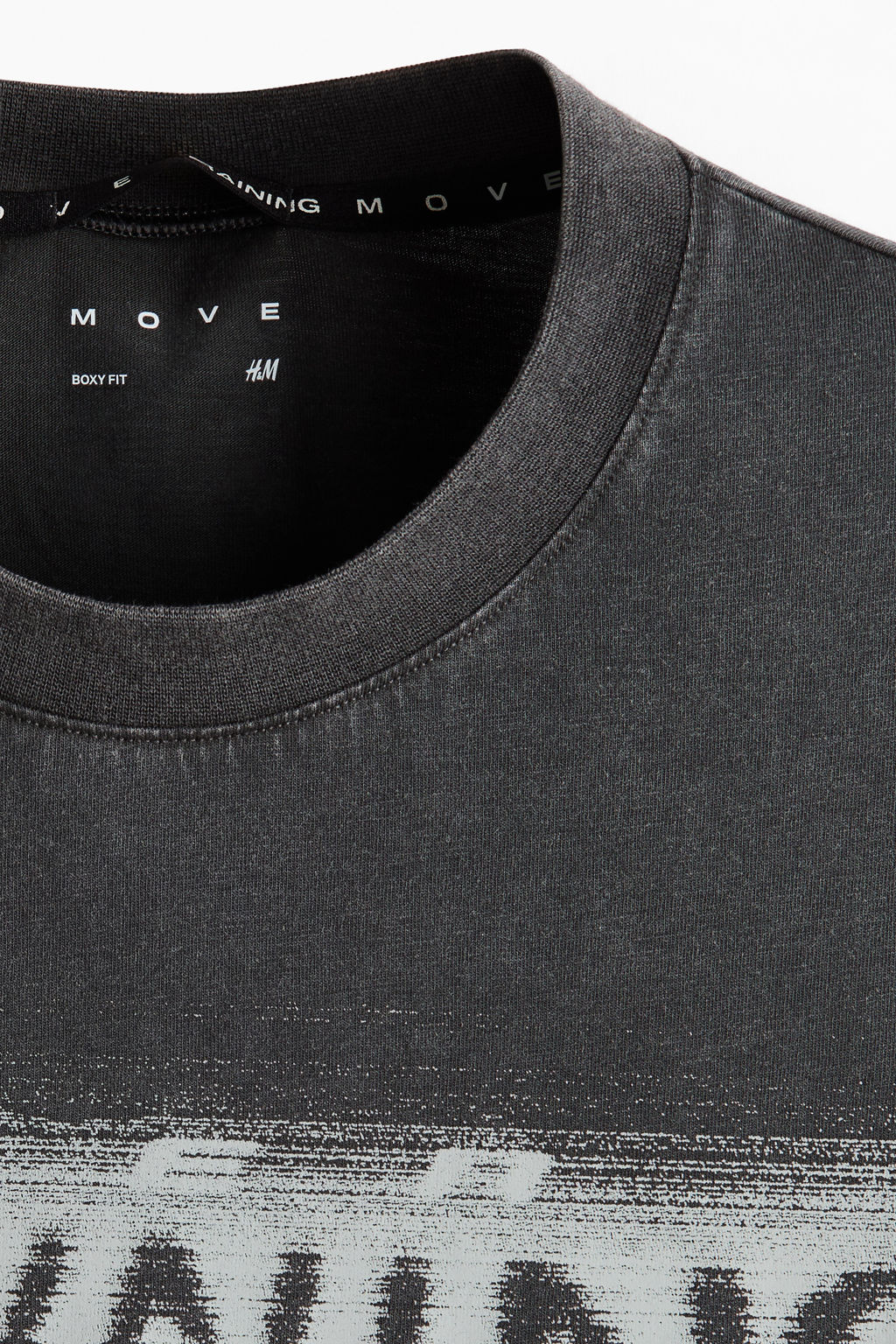 Camiseta de deporte boxy con DryMove - H&m фото 7