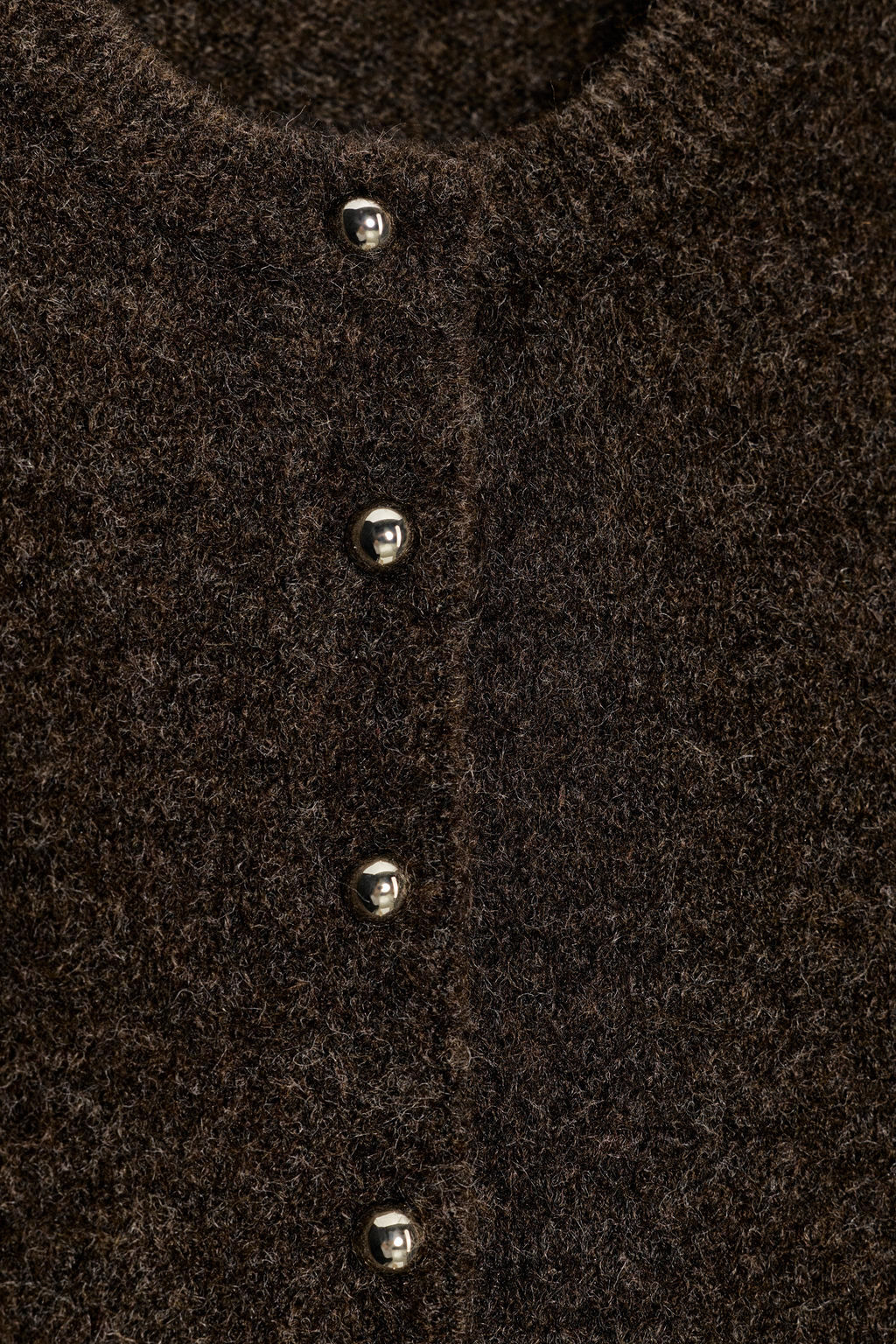 CARDIGAN WITH BALL BUTTONS - Zara фото 8