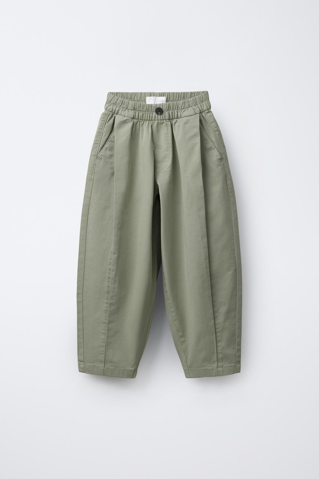 BALLOON TROUSERS WITH PLEATS - Zara фото 5