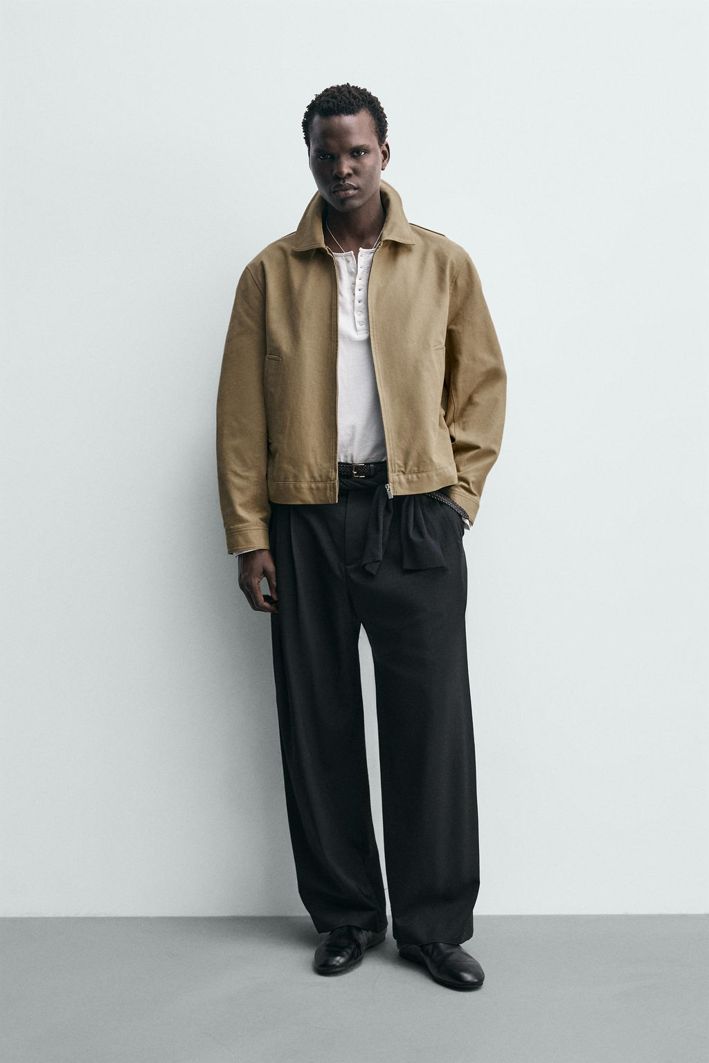 CROPPED FIT JACKET - Zara фото 9