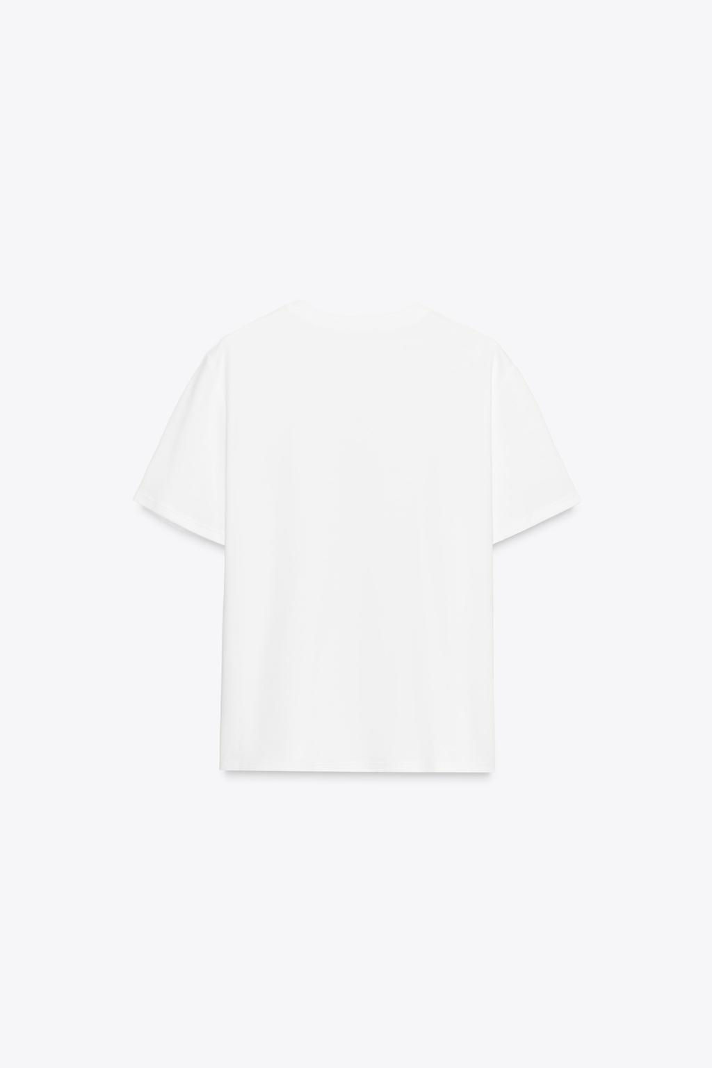 3D FLORAL T-SHIRT - Zara фото 5